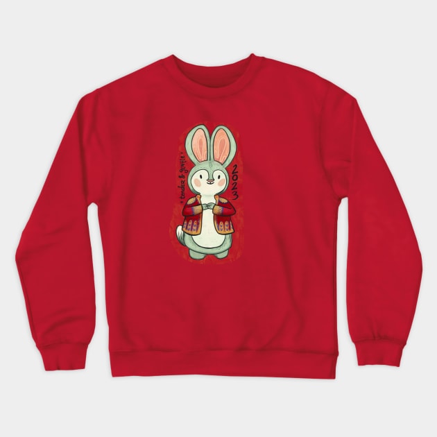 Water Rabbit 2023 Crewneck Sweatshirt by Bittersweet & Bewitching